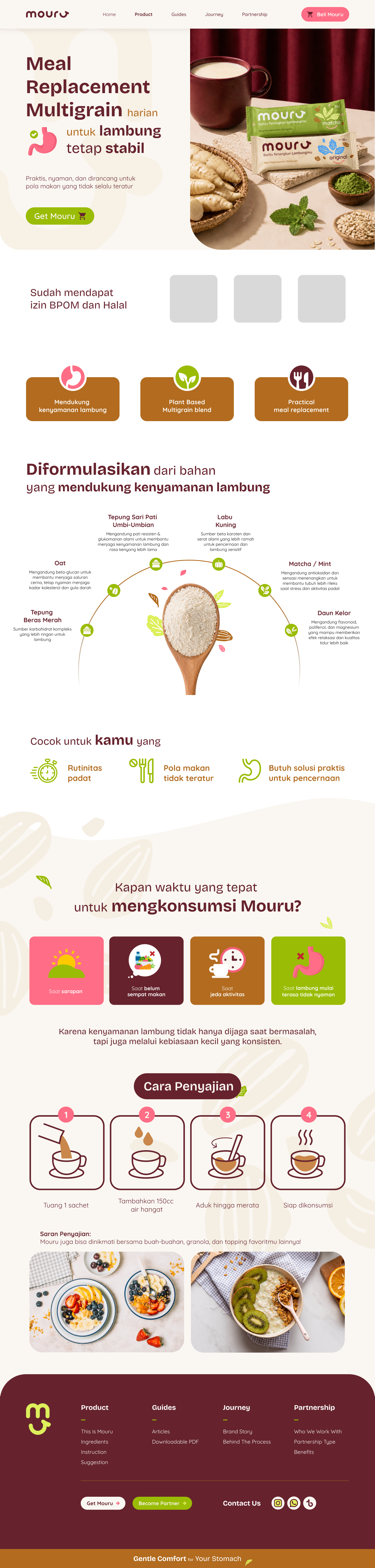 Mouru product page